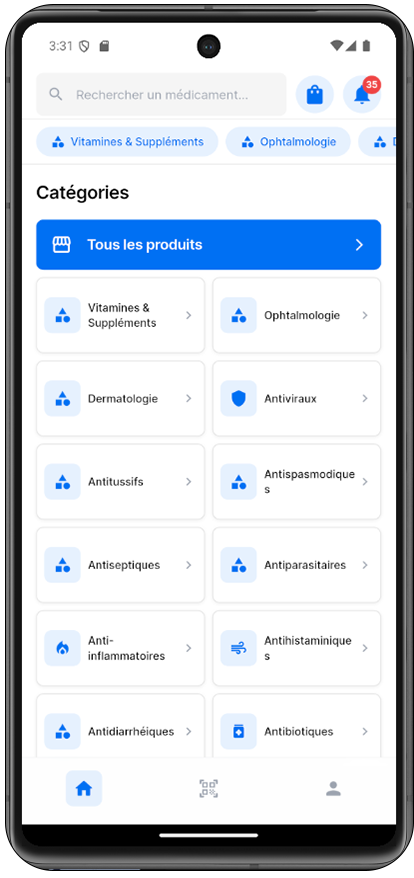 Catalogue médicaments